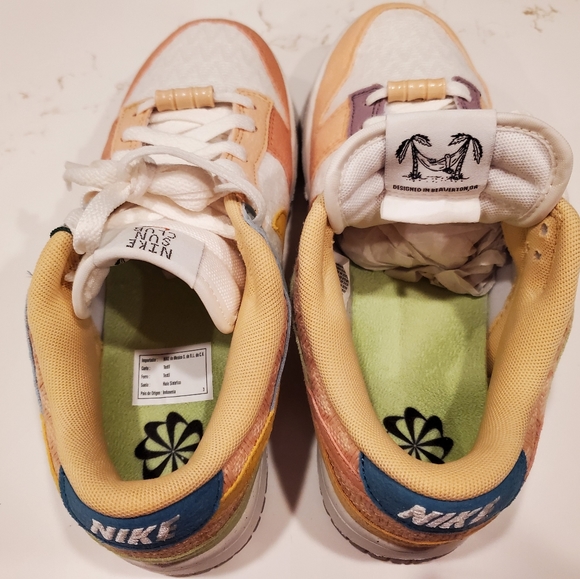 ποΈ NEW Nike Dunk Low Retro 'Sun Club Multi' Shoes - Picture 10 of 17